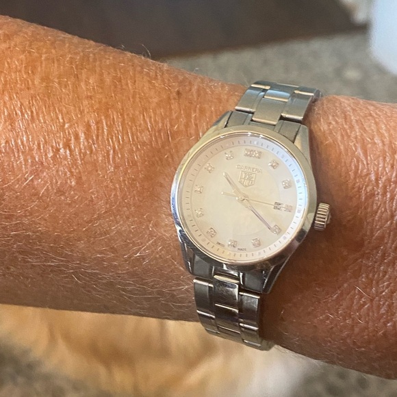 Tag Heuer Carrera ladies automatic watch - Picture 12 of 15